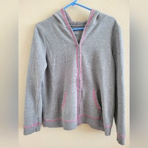 Cute zip-up teen sweater